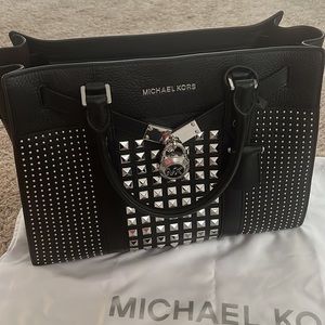Michael Kors Nouveau Hamilton studded large tote